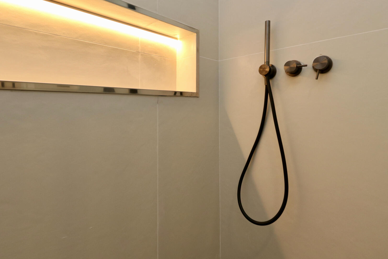 Walk in shower